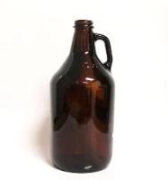 1/4 Gallon Amber Growler, Single