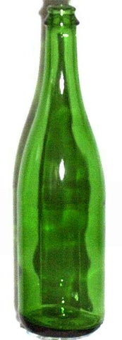 750mL Green Champagne Wine Bottles, 12/Case
