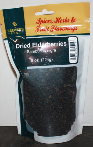 Dried Elderberries 8 oz