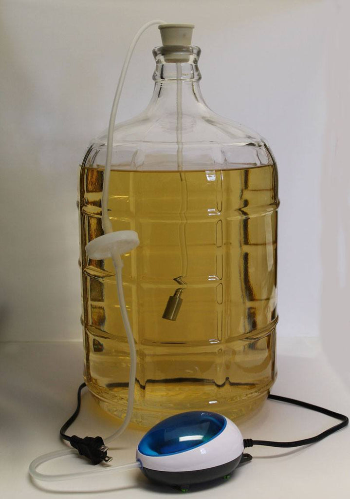 Carboy Accessories - Aeration System (Pump, Sterile Filter, And Diffusion Stone)