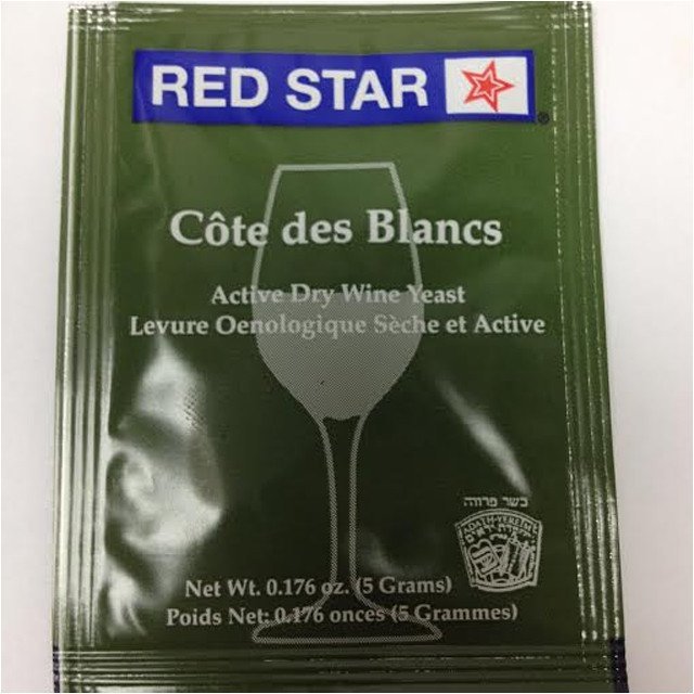 Dry Wine Yeast - Red Star Cote Des Blanc - Epernay 2 Dry Wine Yeast