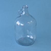 1 Gallon Clear Glass Jugs, Case of 4