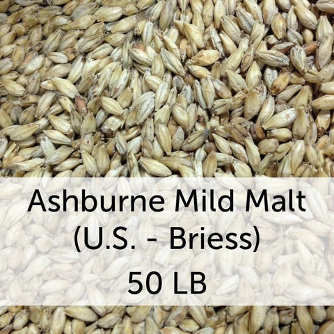 Ashburne Mild Malt 50 LB Grain Sack (US - Briess)
