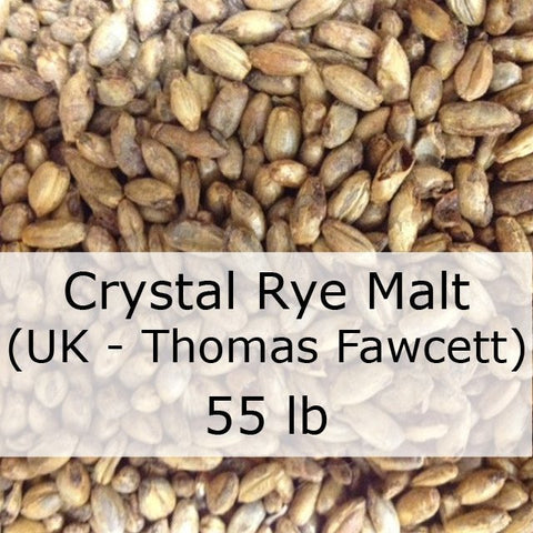 Caramel (Crystal) Rye Malt 55 LB Grain Sack (UK - Thomas Fawcett)