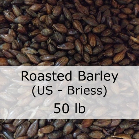 Roasted Barley (Unmalted) 50 LB Sack (US - Briess)