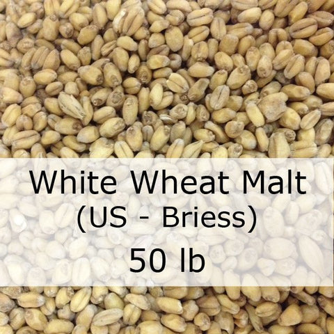 White Wheat Malt 50 LB Sack (US - Briess)