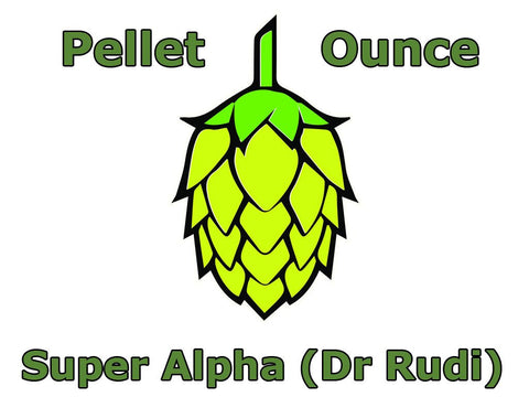Super Alpha (Dr Rudi) Pellet Hops 1 oz (NZ)