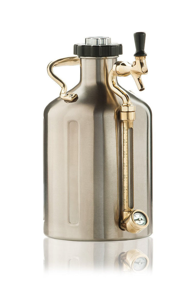 Keg And Draft Supplies - GrowlerWerks UKeg 128 Growler Mini-Keg (Gallon-Size)