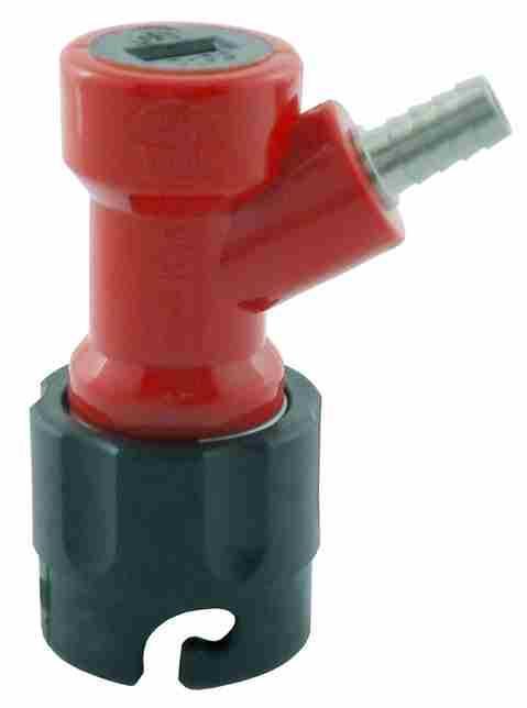 Keg And Draft Supplies - Liquid Corny Pin Lock Disconnect - Barbed