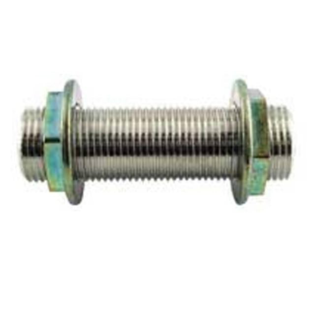 Keg And Draft Supplies - Shank - 3" Pass Through With 3/8" Bore, Stainless Steel (for Draft Boxes)