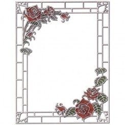 Labels, Shrink Caps, Assorted Bottling - Stained Glass Roses - 4th And Vine Labels