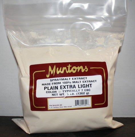 Extra Light Dry Malt Extract (DME) 3 LB (Muntons)