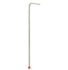 Racking Cane - Stainless Steel With Tip (1/2 in x 26 in)