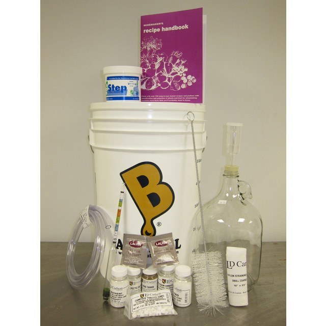 Starter Kits - Wine Starter Kit - 1 Gallon For Fruit