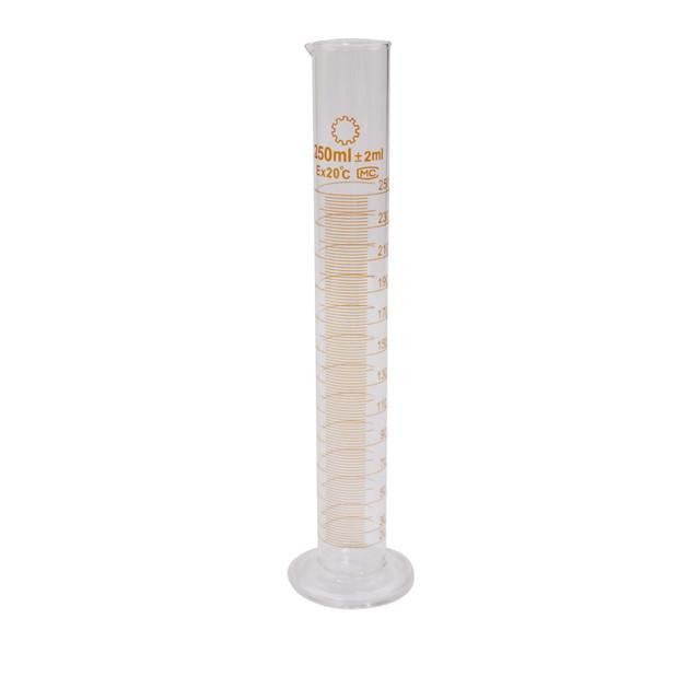 Testing Equipment - Graduated Cylinder, Glass - 250mL