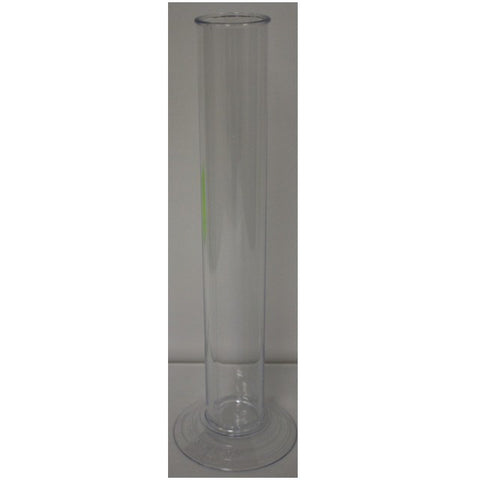 Hydrometer Test Jar, 10" Plastic