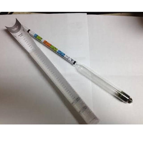Hydrometer, Triple Scale from Alla Instruments