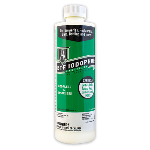 BTF Iodophor Sanitizer 16 oz