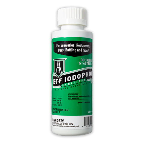 BTF Iodophor Sanitizer 4 oz