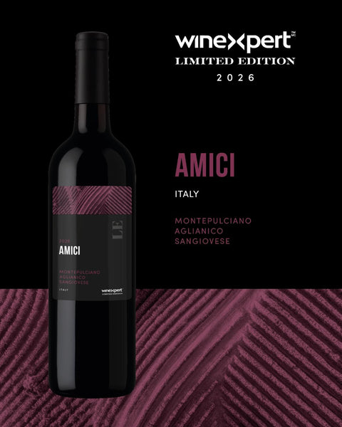 LE26 Amici, Monte Aglianico Sangiovese, Italy 14L Wine Kit - April 27 Preorder