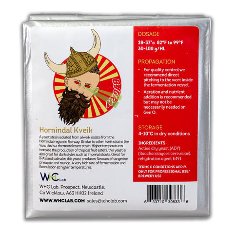 WHC LAB DRY BREWING YEAST 500G HORNINDAL