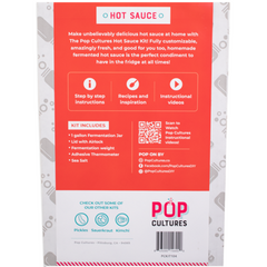 Fermented Hot Sauce Making Kit - Pop Cultures