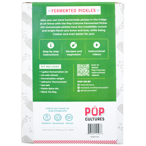 Fermented Pickle Making Kit - Pop Cultures