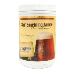 Sparkling Amber Liquid Malt Extract (LME) 3.3 LB Canister (Briess)