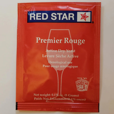 Red Star Premier Rouge (Pasteur Red) Dry Wine Yeast