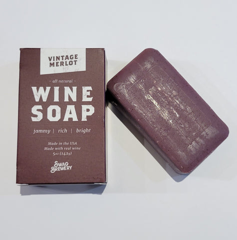 Boozy Beer Wine Soap - Vintage Merlot