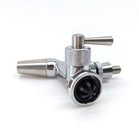 Forward Sealing Faucet w/ Flow Control (Stainless Steel - NukaTap)