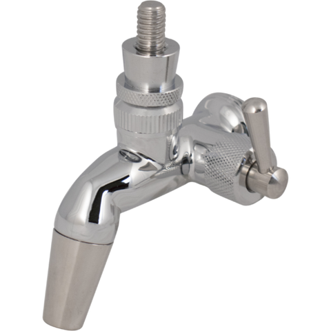 Forward Sealing Faucet w/ Flow Control (Stainless Steel - NukaTap)