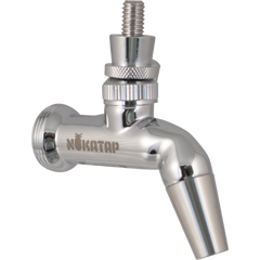 Forward Sealing Faucet w/ Flow Control (Stainless Steel - NukaTap)