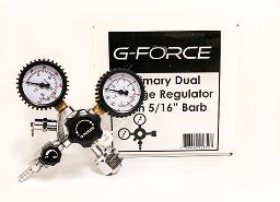 CO2 Regulator -- Two (Dual) Gauge w/ Check Valve