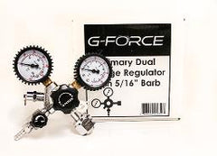 CO2 Regulator -- Two (Dual) Gauge w/ Check Valve