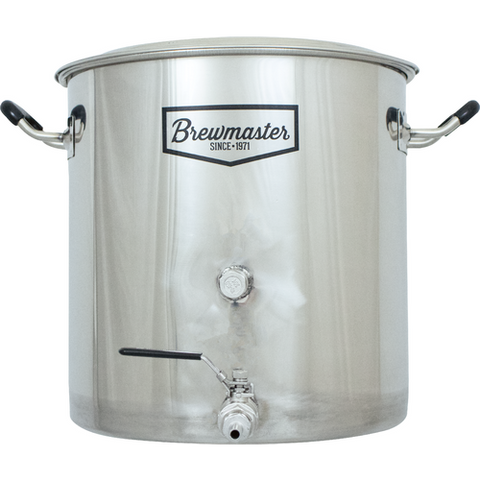 Brewmaster 8.5 Gallon Stainless Steel Kettle w/Spigot and Plug