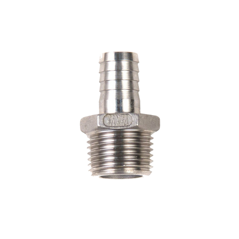 1/2" NPT x 1/2" Barb Fitting (Spike Brewing)