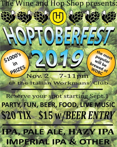Hoptoberfest 2019 Ticket