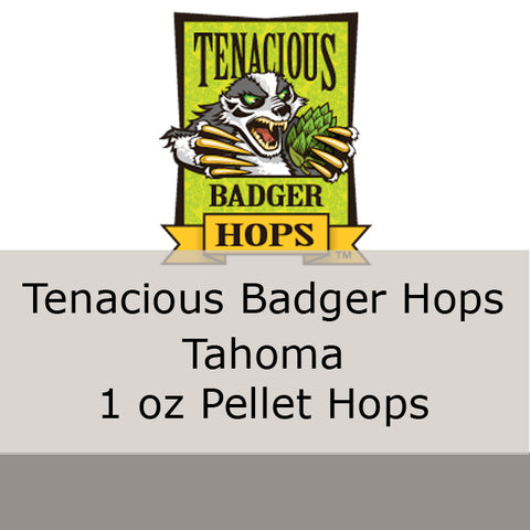 Tahoma Pellet Hops 1 oz (Tenacious Badger Hops)
