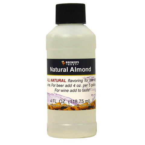 Almond All-Natural Flavoring Extract 4 oz