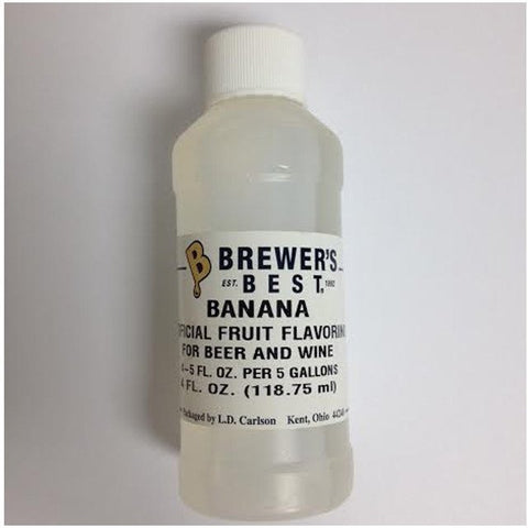 Additives And Clarifiers - Banana Flavoring Extract 4 Oz
