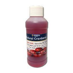 Additives And Clarifiers - Cranberry All-Natural Fruit Flavoring Extract 4 Oz