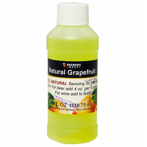 Additives And Clarifiers - Grapefruit All-Natural Fruit Flavoring Extract 4 Oz
