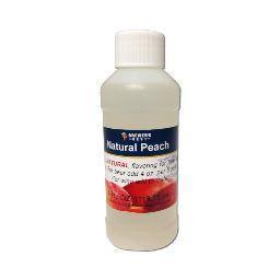 Peach All-Natural Fruit Flavoring Extract 4 oz