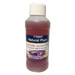 Additives And Clarifiers - Plum All-Natural Fruit Flavoring Extract 4 Oz