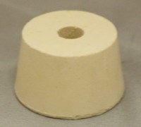 Airlocks And Stoppers - #8.5 Drilled Rubber Stopper (DRS)