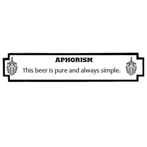 1 Gallon Aphoristic Amber Ale All-Grain Kit
