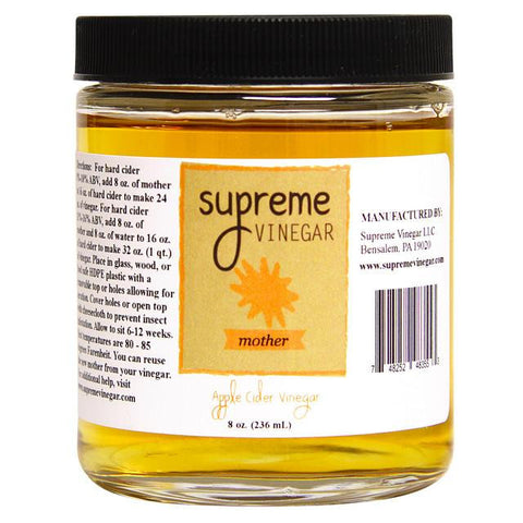 Assorted Gifts - Mother Of Vinegar - Apple Cider 8 Oz (Supreme)