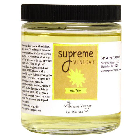 Assorted Gifts - Mother Of Vinegar - White Wine 8 Oz (Supreme)