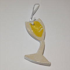 Assorted Gifts - Pottery Beer And Wine Ornament